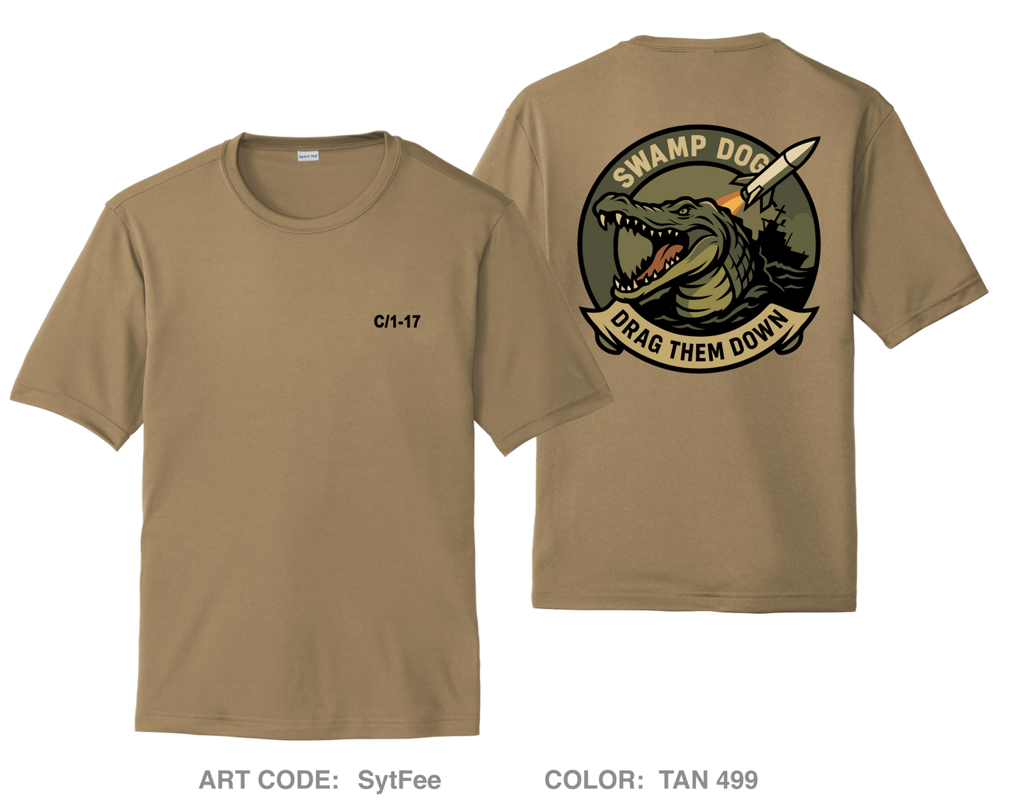 Support, C/1-17 Hi-Tech Performance Unisex SS Tee - SytFee
