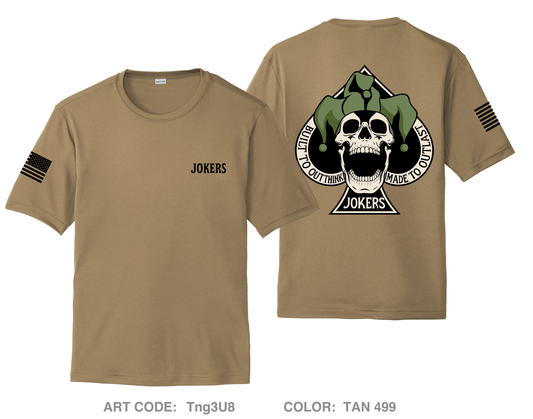 Jokers Hi-Tech Performance Unisex SS Tee - Tng3U8