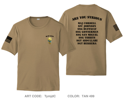 BCAT Hi-Tech Performance Unisex SS Tee - TymjdC