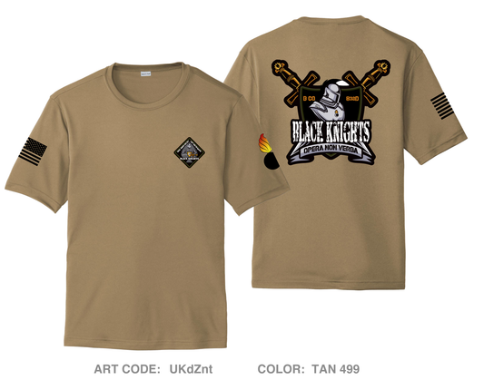 Bravo Company 832nd OD BN Hi-Tech Performance Unisex SS Tee - UKdZnt
