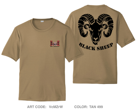 DET 1, 1021st EVCC Hi-Tech Performance Unisex SS Tee - VcMZrW