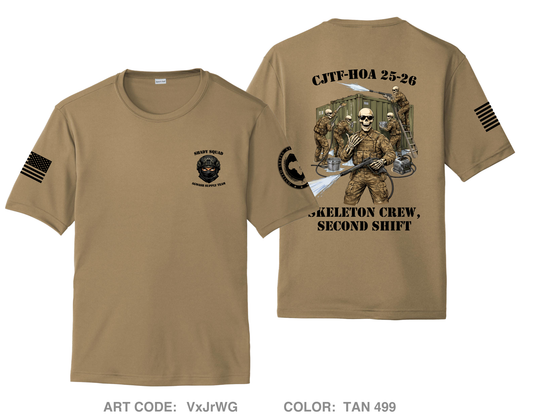 180th ESC Store 3 Hi-Tech Performance Unisex SS Tee - VxJrWG