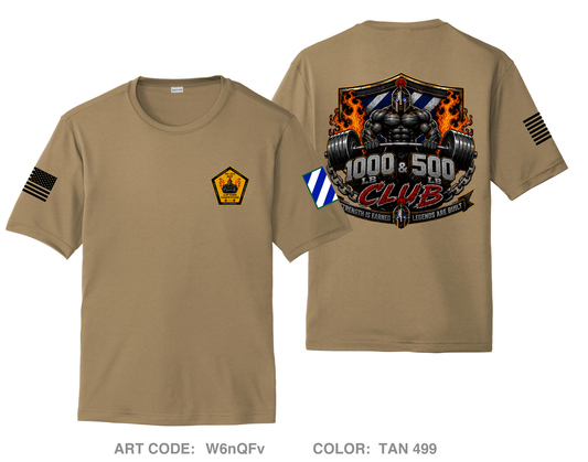 HHC, DSTB, 3DSB Hi-Tech Performance Unisex SS Tee - W6nQFv