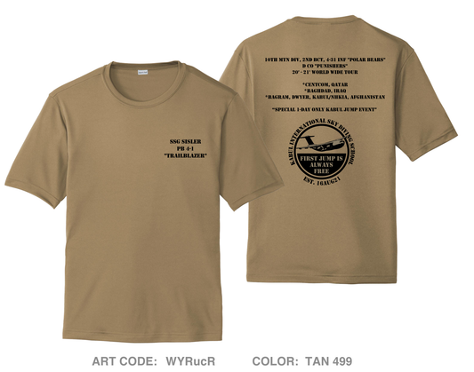 K-Vet Hi-Tech Performance Unisex SS Tee - WYRucR