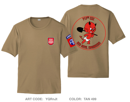 919th CEC-ABN Hi-Tech Performance Unisex SS Tee - YQRnJt