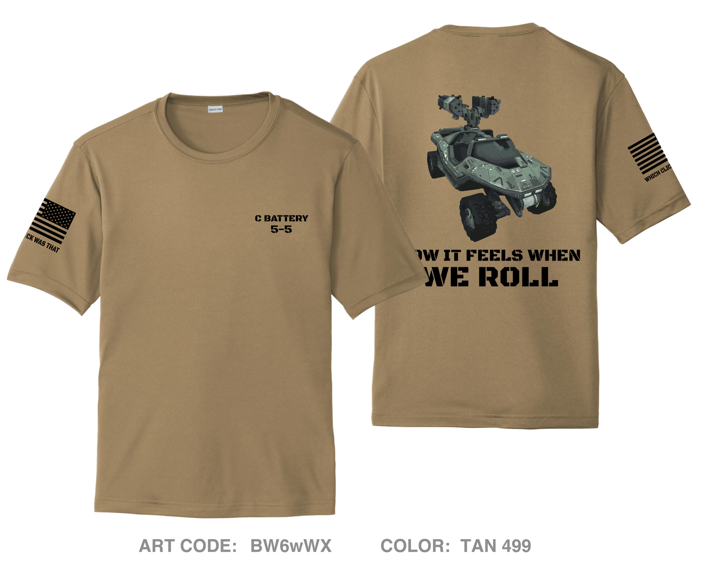 C battery 5-5 first sqd Hi-Tech Performance Unisex SS Tee - a6D3Us
