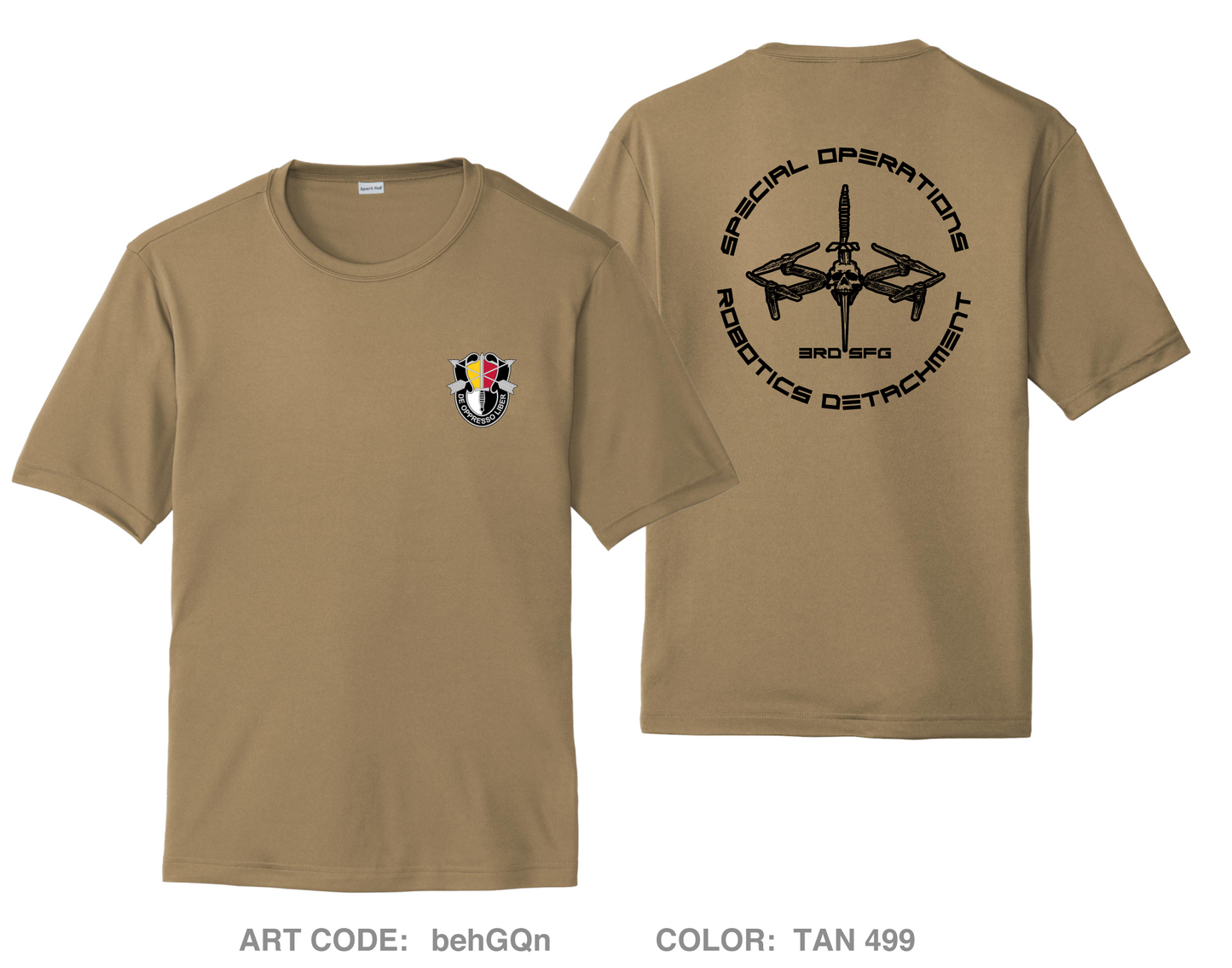 SORD, TISC, 4/3 SFG (A) Hi-Tech Performance Unisex SS Tee - behGQn