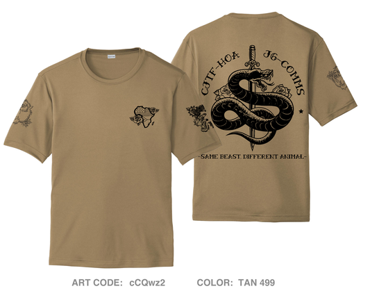 CJTF-HOA CJ-6 Hi-Tech Performance Unisex SS Tee - cCQwz2