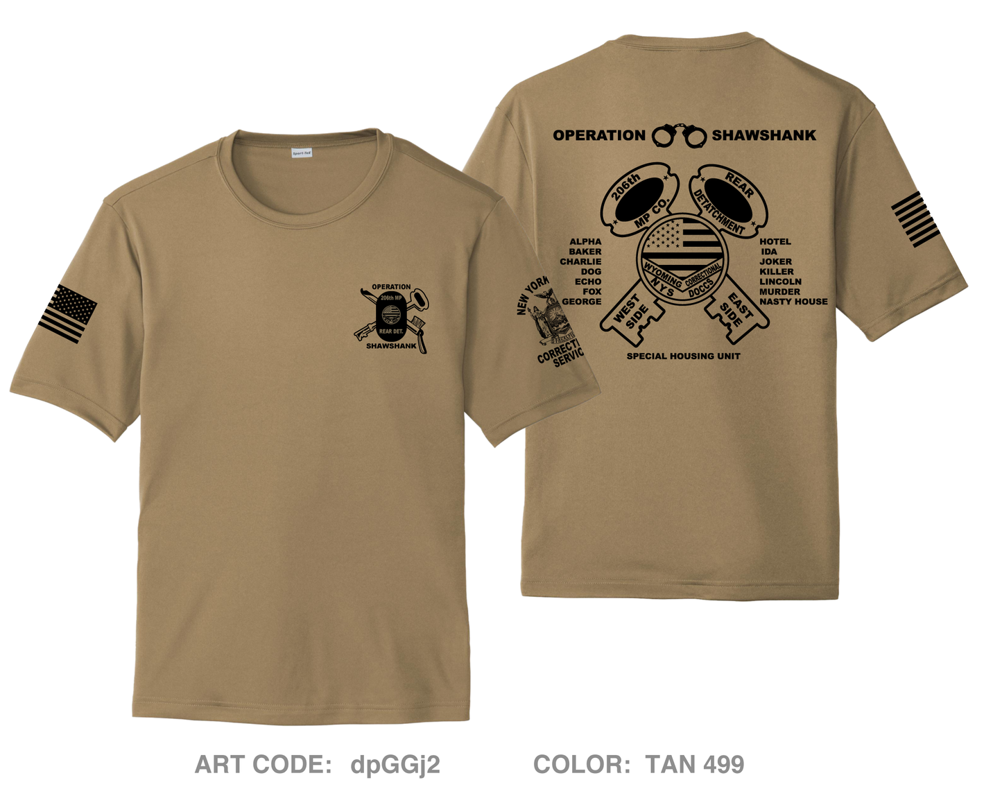 206th Store Hi-Tech Performance Unisex SS Tee - dpGGj2