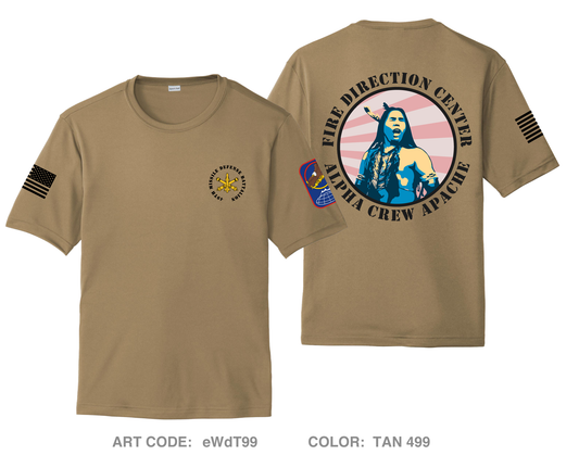 Alpha Crew, 49th Missile Defense Battalion Hi-Tech Performance Unisex SS Tee - eWdT99