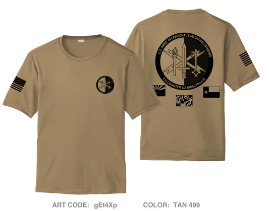 C2CC2 Directorate Hi-Tech Performance Unisex SS Tee - gEt4Xp