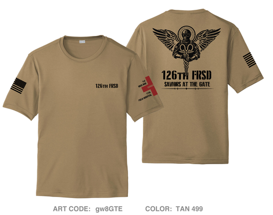 126th FRSD Hi-Tech Performance Unisex SS Tee - gw8GTE
