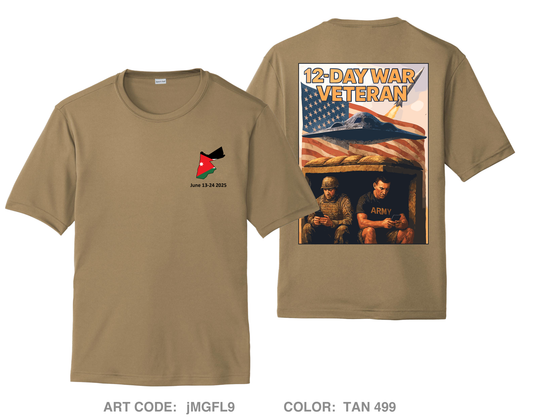 ASG-J 12 DAY Hi-Tech Performance Unisex SS Tee - jMGFL9