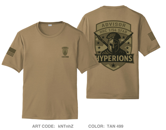 HHC 1/54 SFAB Hyperions Hi-Tech Performance Unisex SS Tee - kNTnhZ
