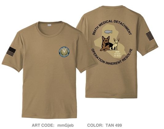 994th OIR Hi-Tech Performance Unisex SS Tee - mmGjeb