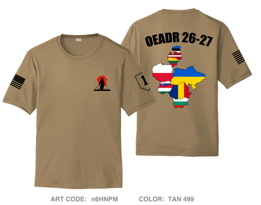 Ronin Platoon Hi-Tech Performance Unisex SS Tee - n6HNPM