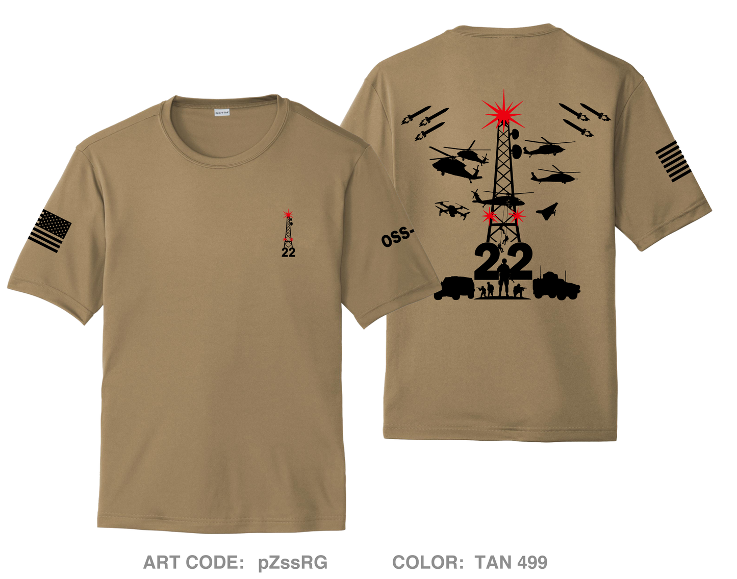 Tower 22 Store 1 Hi-Tech Performance Unisex SS Tee - pZssRG