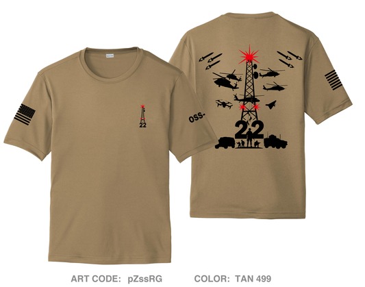 Tower 22 Store 1 Hi-Tech Performance Unisex SS Tee - pZssRG