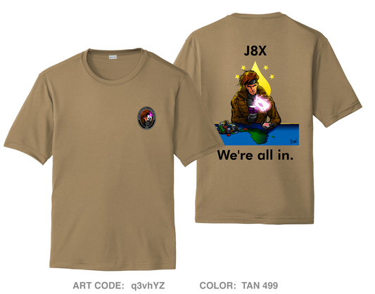 SOCAF J8X Hi-Tech Performance Unisex SS Tee - q3vhYZ