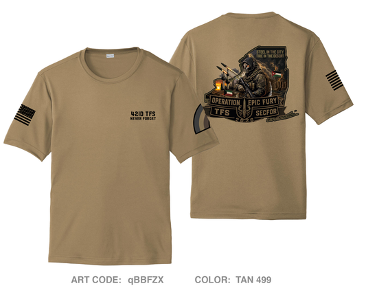 TFS 42ID SECFOR Hi-Tech Performance Unisex SS Tee - qBBFZX