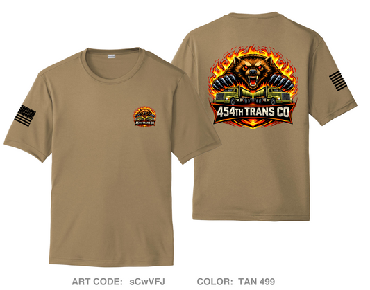 454th TC CO Hi-Tech Performance Unisex SS Tee - sCwVFJ