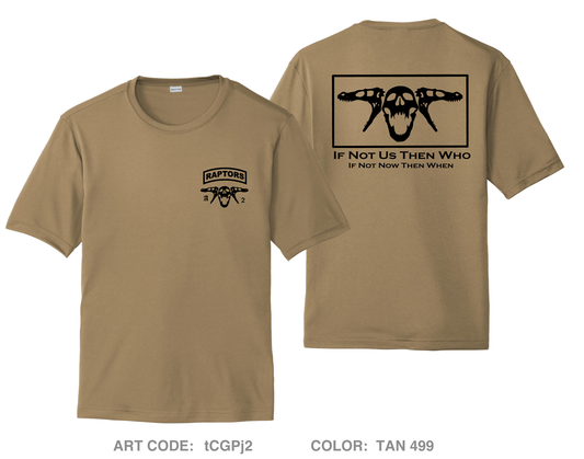 A CO, Raptors Hi-Tech Performance Unisex SS Tee - tCGPj2