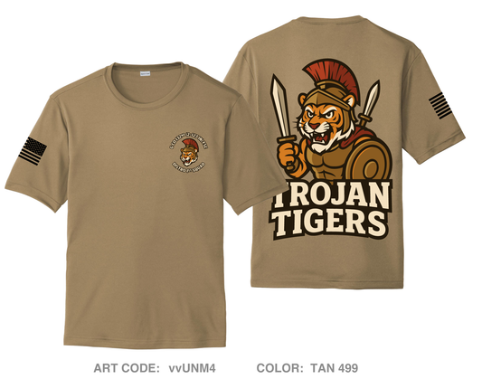 Trojan Tigers 1st squad Hi-Tech Performance Unisex SS Tee - vvUNM4