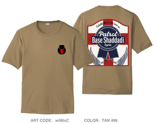 C-133 Hi-Tech Performance Unisex SS Tee - w58txC