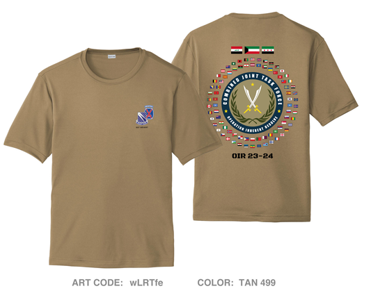1-89 cavalry Hi-Tech Performance Unisex SS Tee - wLRTfe