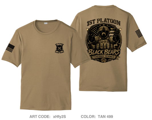 1st Platoon, 94MP Hi-Tech Performance Unisex SS Tee - xHfy2S