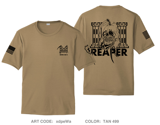 60th CEC-I, 65th DEB, 25th ID Hi-Tech Performance Unisex SS Tee - xdpeWa