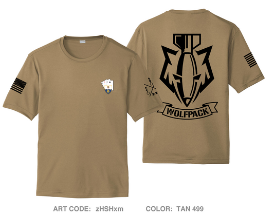 Wolfpack PLT 2-22IN Hi-Tech Performance Unisex SS Tee - zHSHxm