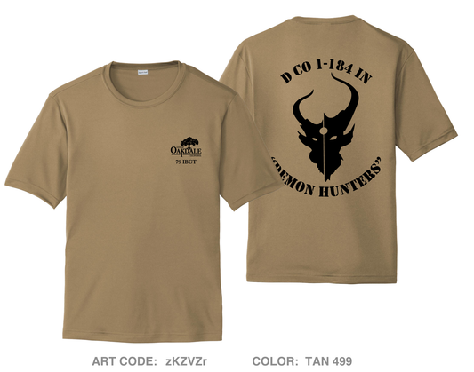 D CO 1-184 IN Fundraising Collection Hi-Tech Performance Unisex SS Tee - zKZVZr