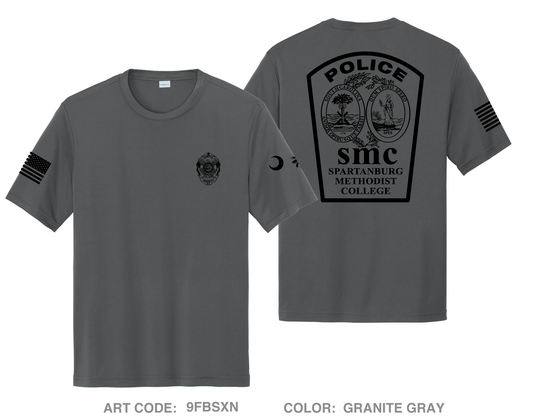 Spartanburg Methodist College Campus Safety Hi-Tech Performance Unisex SS Tee - 9FBSXN