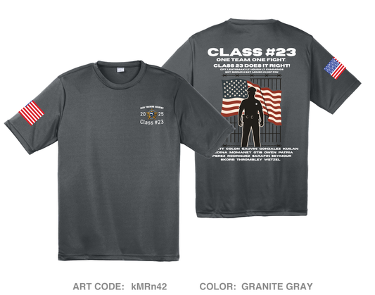FCSO Training Academy Class #23 Hi-Tech Performance Unisex SS Tee - kMRn42