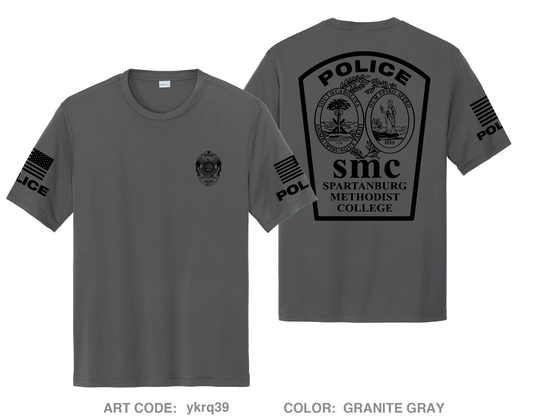 Spartanburg Methodist College Police Hi-Tech Performance Unisex SS Tee - ykrq39