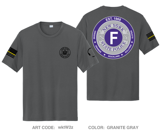NYSP troop F communications Hi-Tech Performance Unisex SS Tee - wktW2z