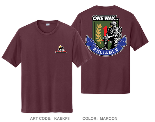 511th Quartermaster Company Hi-Tech Performance Unisex SS Tee - KAEKF3