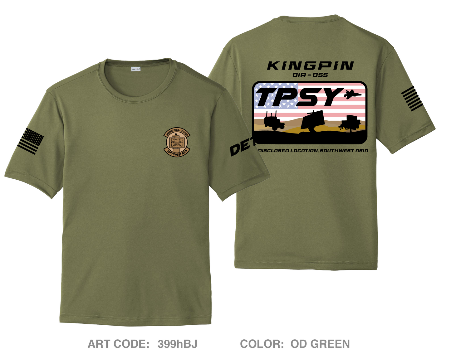 727 EACS Hi-Tech Performance Unisex SS Tee - 399hBJ
