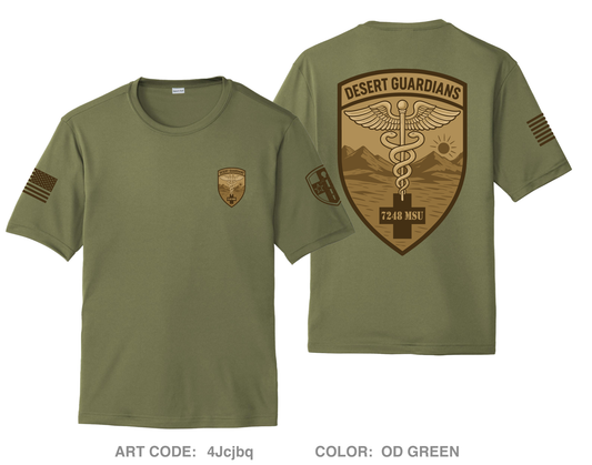 7248 MSU STORE 1 Hi-Tech Performance Unisex SS Tee - 4Jcjbq