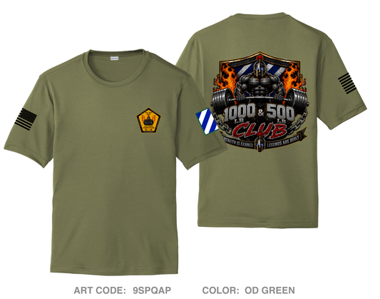 HHC, DSTB, 3DSB Hi-Tech Performance Unisex SS Tee - 9SPQAP