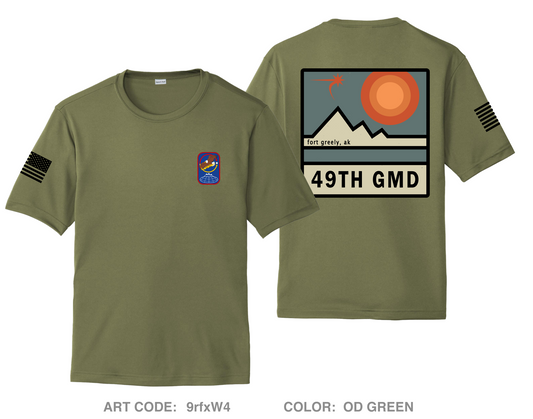 49th Missile Defense Battalion Store 1 Hi-Tech Performance Unisex SS Tee - 9rfxW4