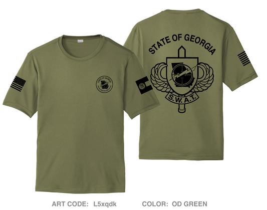 S.O.G SWAT Hi-Tech Performance Unisex SS Tee - L5xqdk