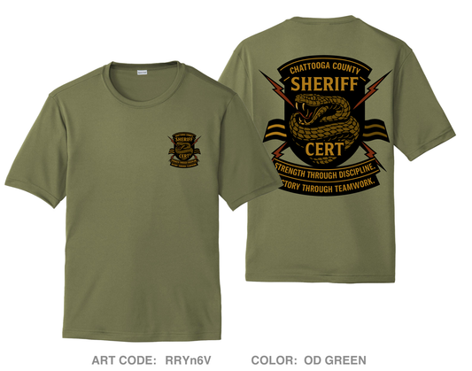 CCSO Collection Store 3 Hi-Tech Performance Unisex SS Tee - RRYn6V