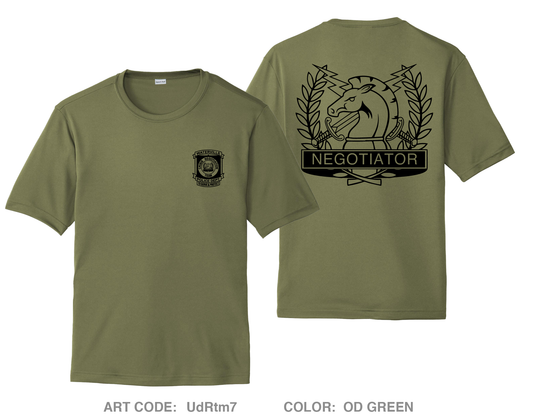 Crisis Negotiation Team Hi-Tech Performance Unisex SS Tee - UdRtm7
