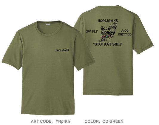 HOOLIGANS Store 1 Hi-Tech Performance Unisex SS Tee - YNpfKh