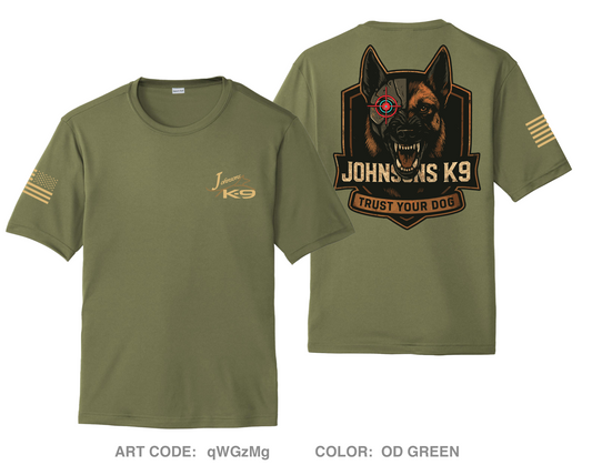 Johnsons K9 Hi-Tech Performance Unisex SS Tee - qWGzMg