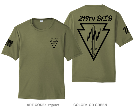 219th Battlefield Surveillance Brigade Hi-Tech Performance Unisex SS Tee - rqpuvt