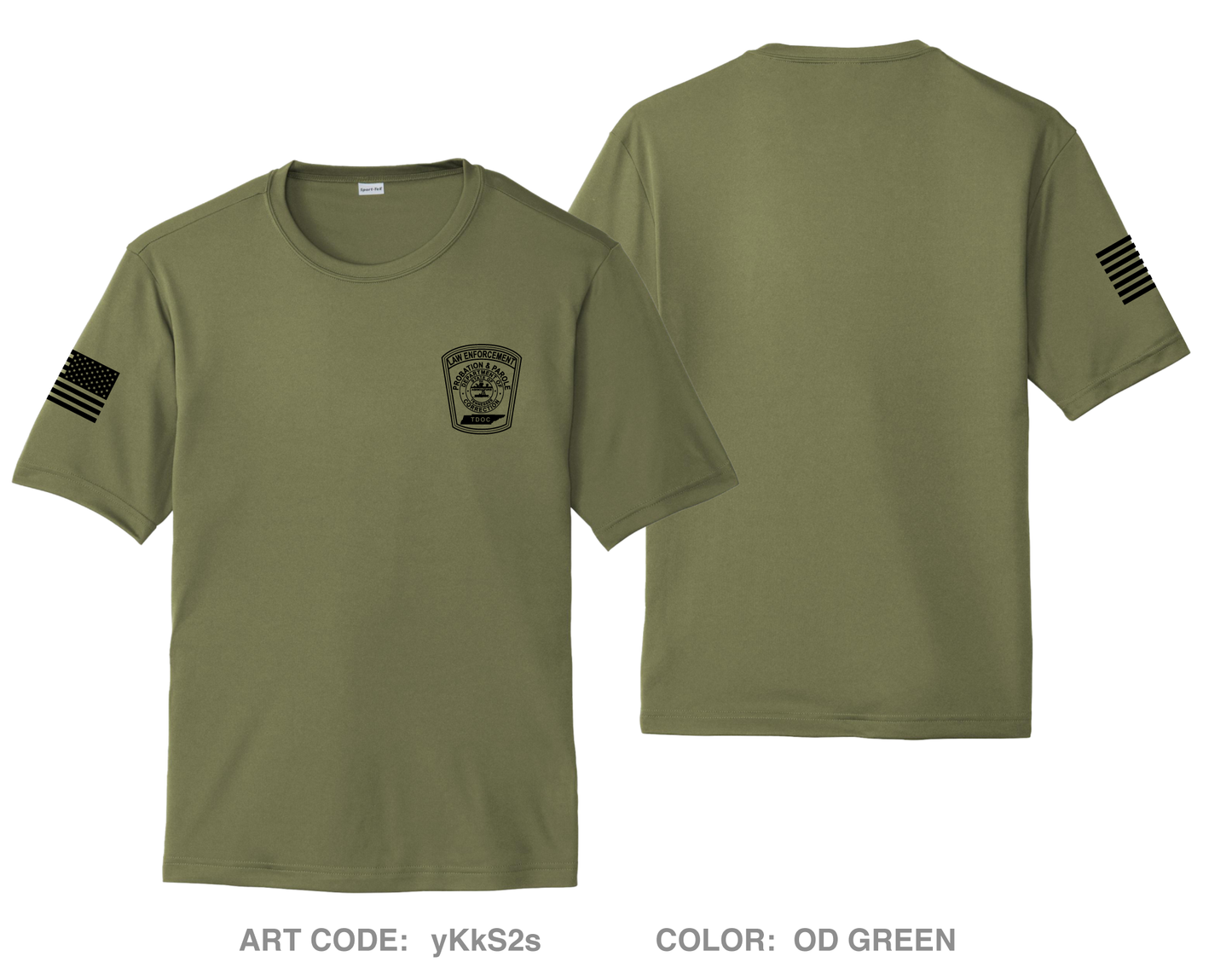 TDOC Hi-Tech Performance Unisex SS Tee - yKkS2s