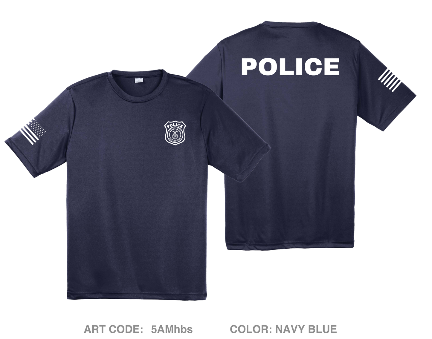 DAF Law Enforcement Academy Class 26-02 Hi-Tech Performance Unisex SS Tee - 5AMhbs